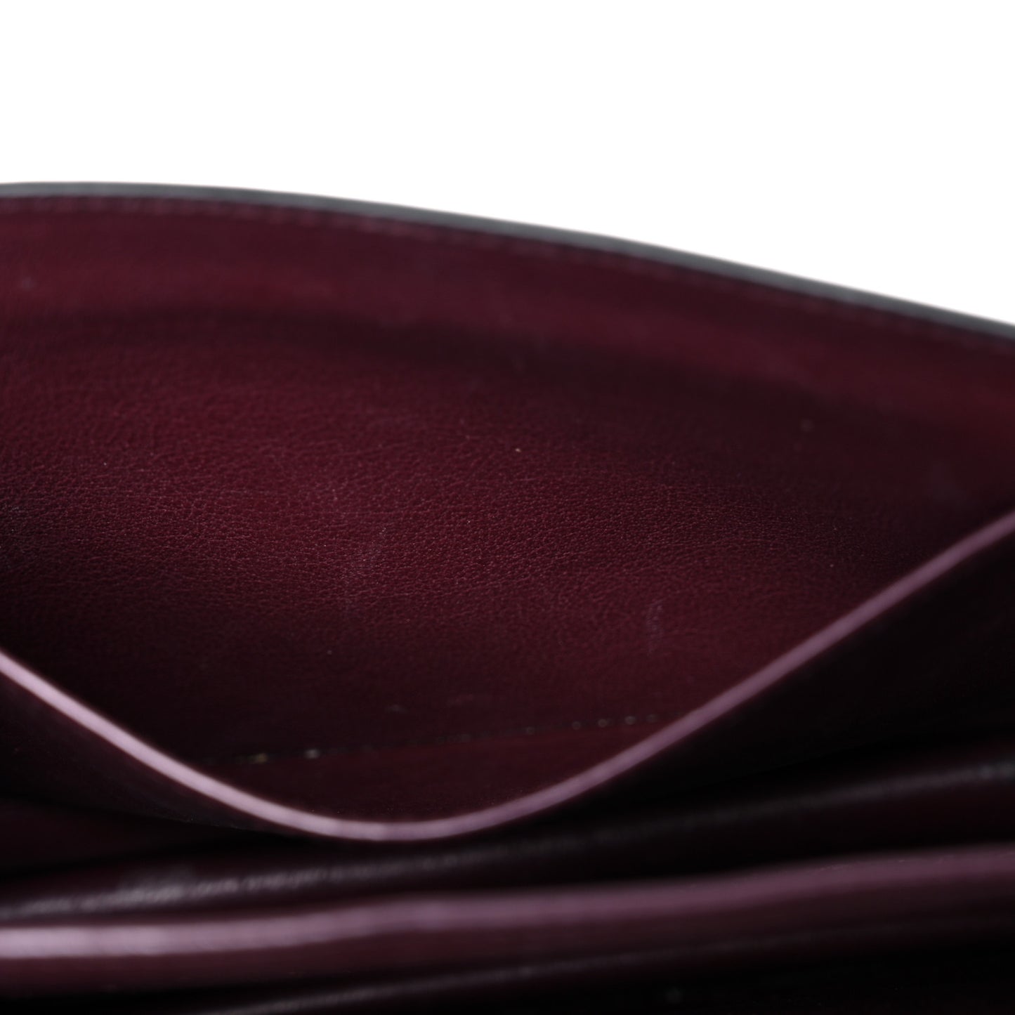 Smooth Calfskin Monogram Cassandra Clasp Bag Black