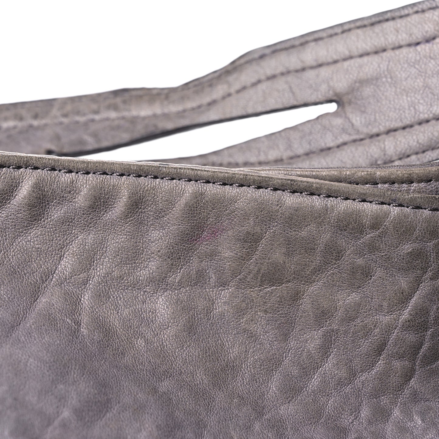 Pebbled Lambskin Darcy Hobo Pale Gold Hardware