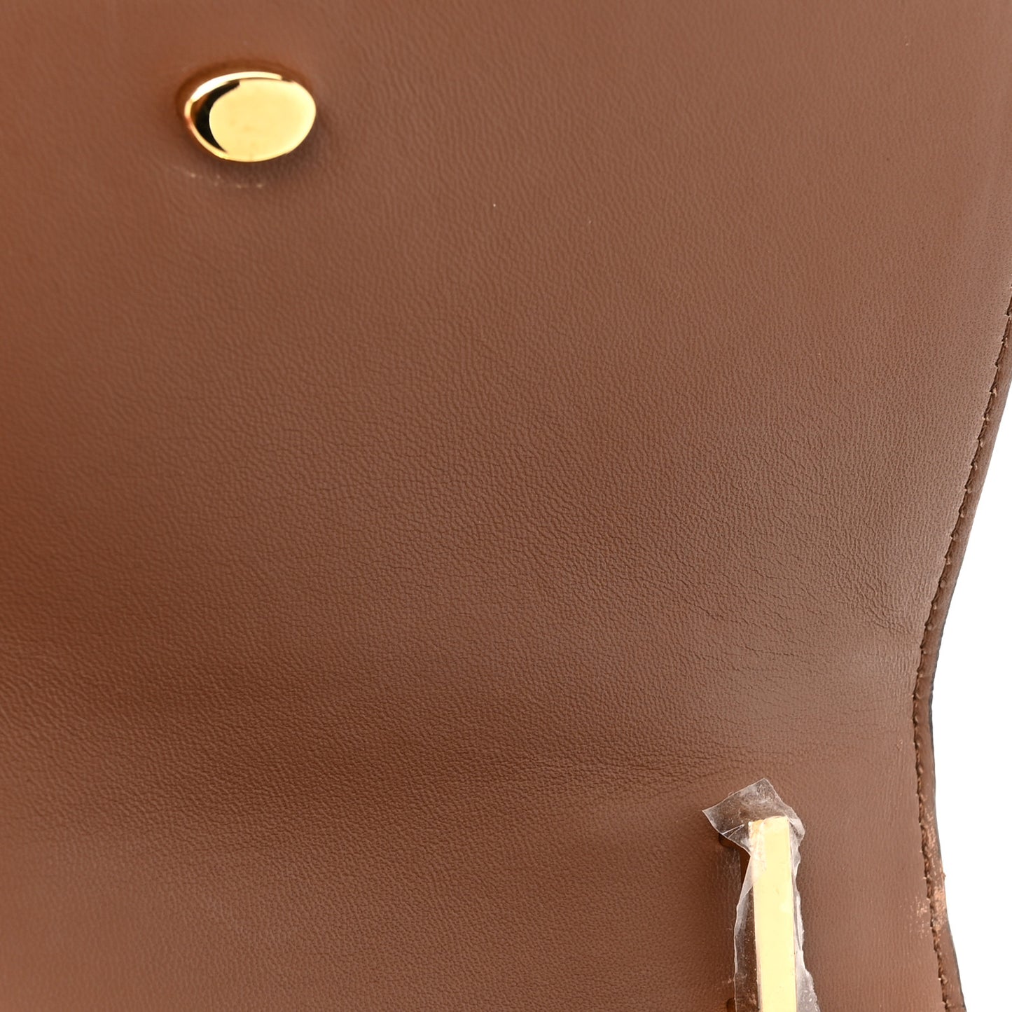 Canvas Calfskin Small TB Bag Natural Malt Brown