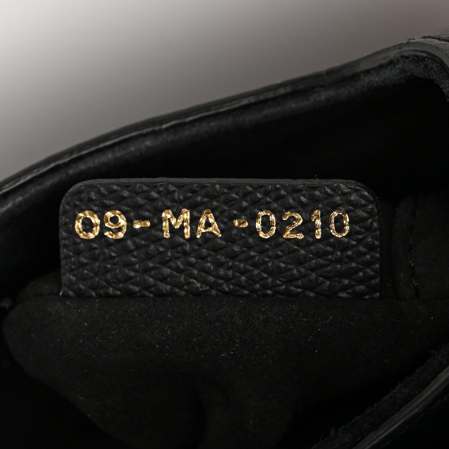 Christian Dior Grained Calfskin Mini Saddle Bag Black 7 of 10