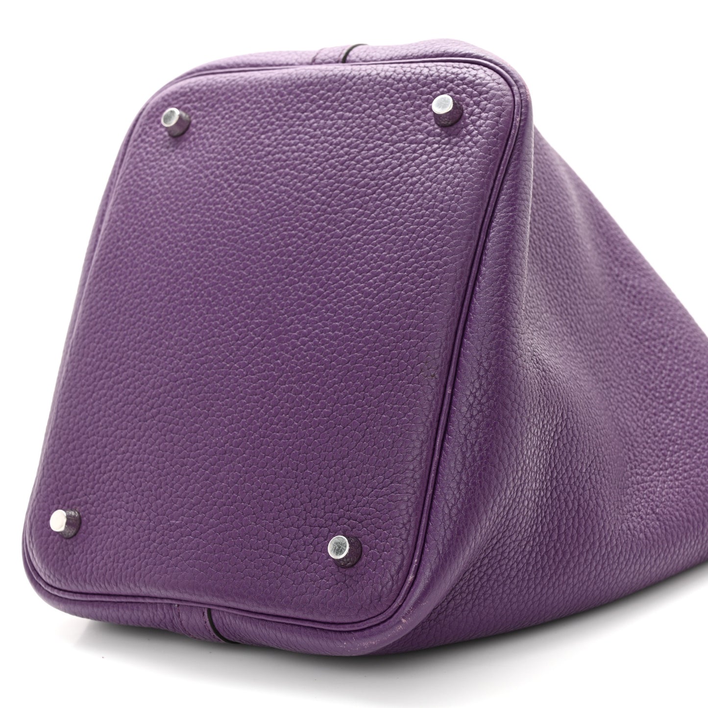 Taurillon Clemence Picotin Lock 22 MM Ultraviolet