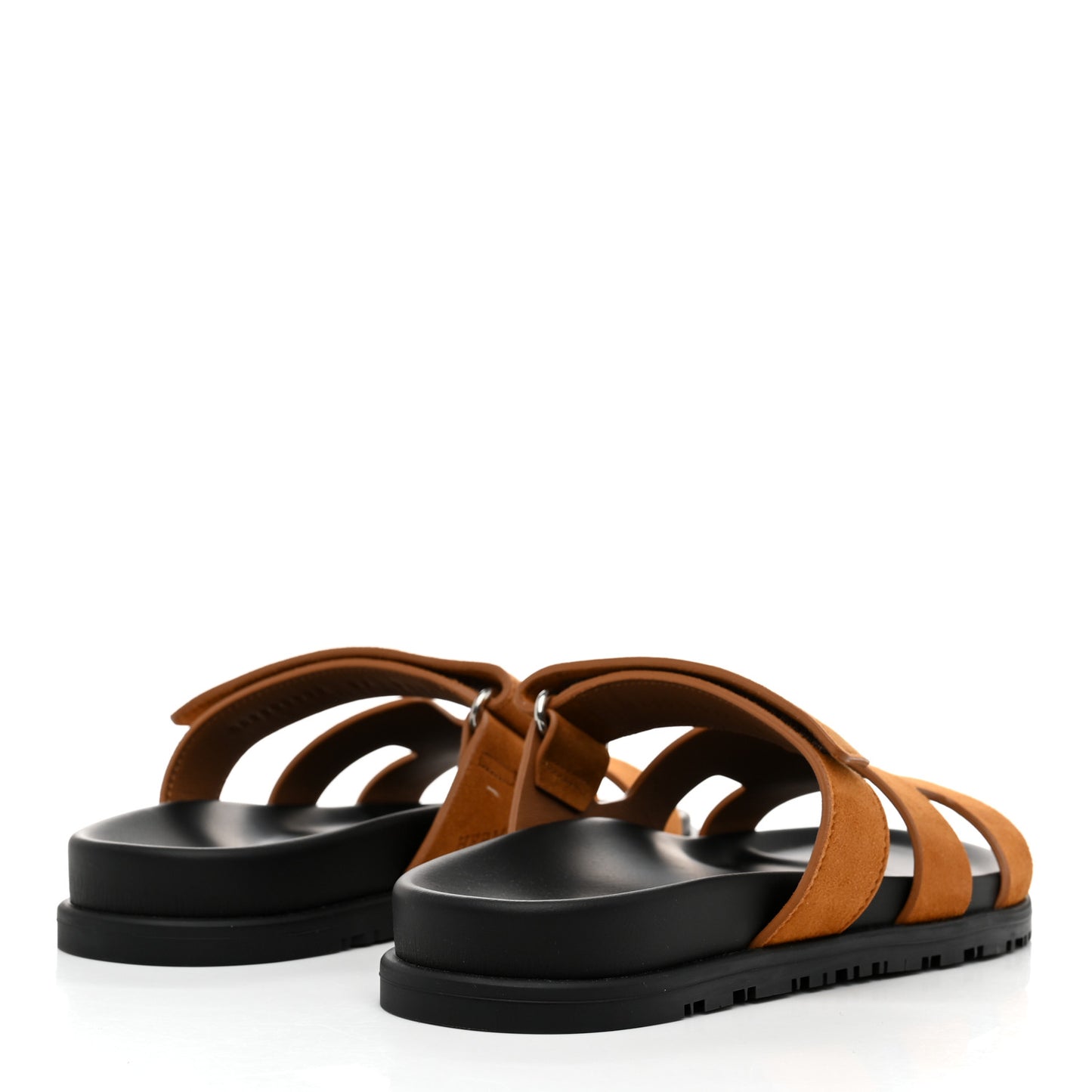 Suede Goatskin Womens Chypre Sandals 37 Naturel
