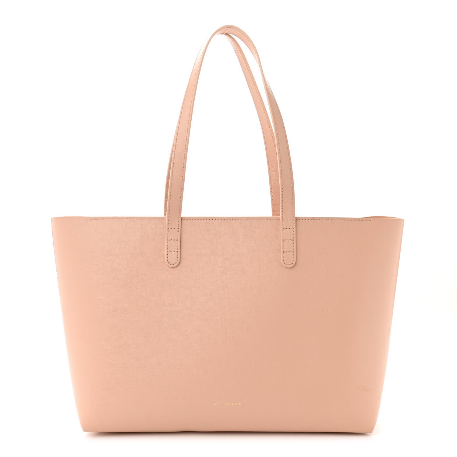 Mansur Gavriel Saffiano Small Zip Tote Dahlia 1 of 11