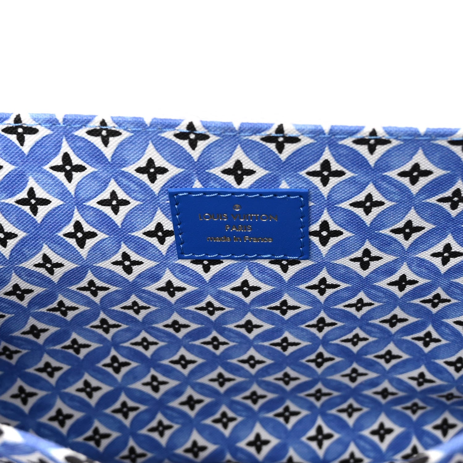 Louis Vuitton Monogram Giant By The Pool Pochette Metis MM Blue 6 of 10