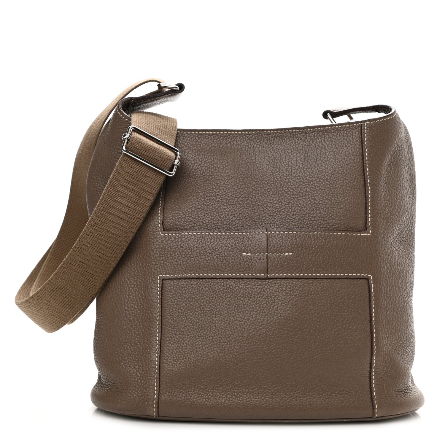 Hermes Taurillon Clemence Sac Good News PM Etoupe 1125100
