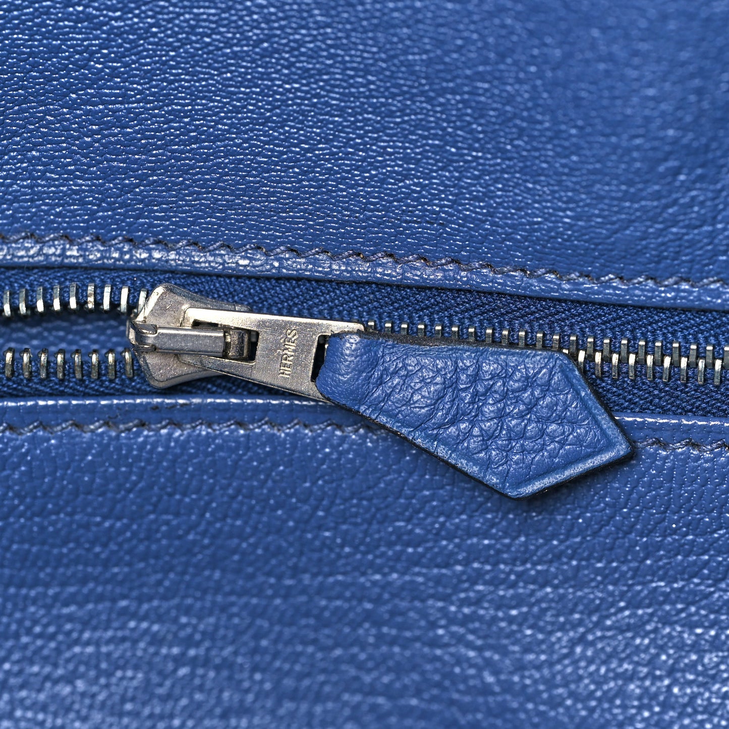 Taurillon Clemence Birkin 35 Bleu Brighton