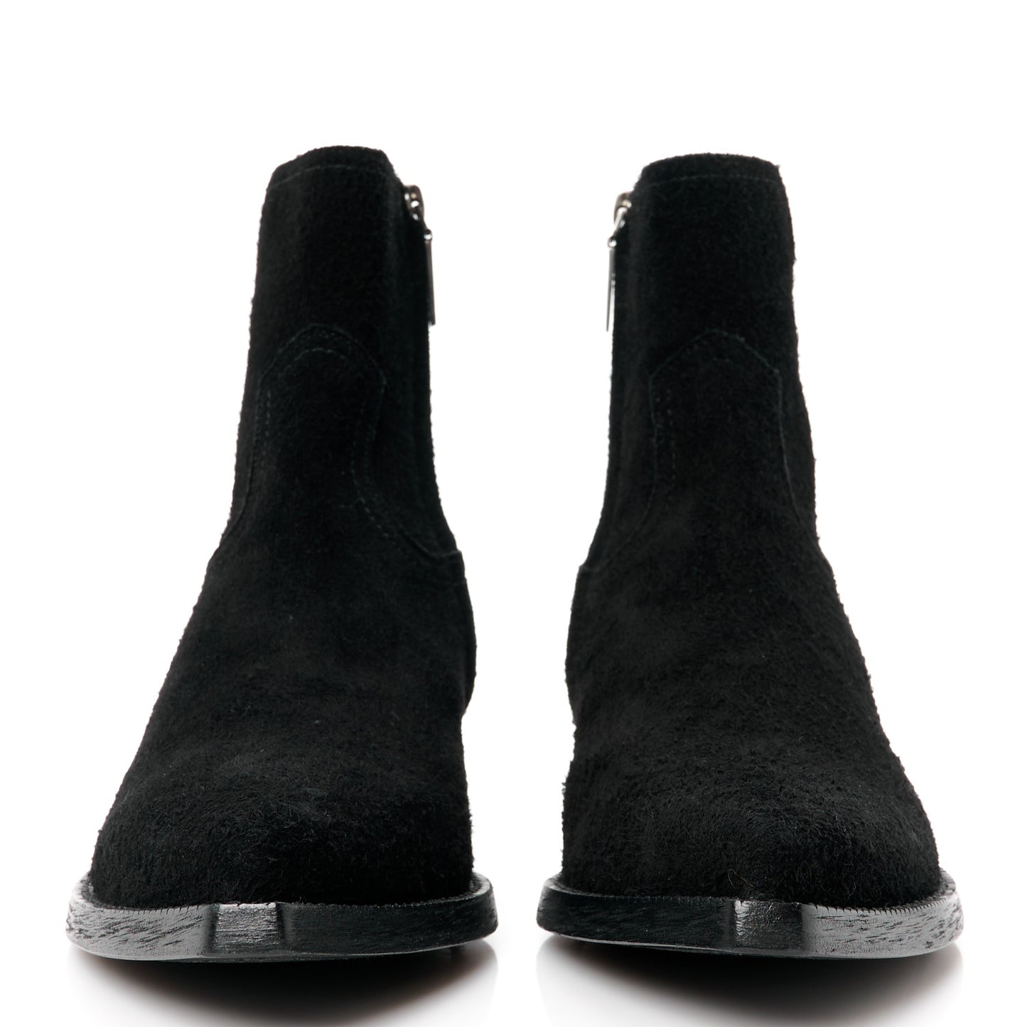 Wool Crosta Lukas Zipped 40 Boots 42 Black