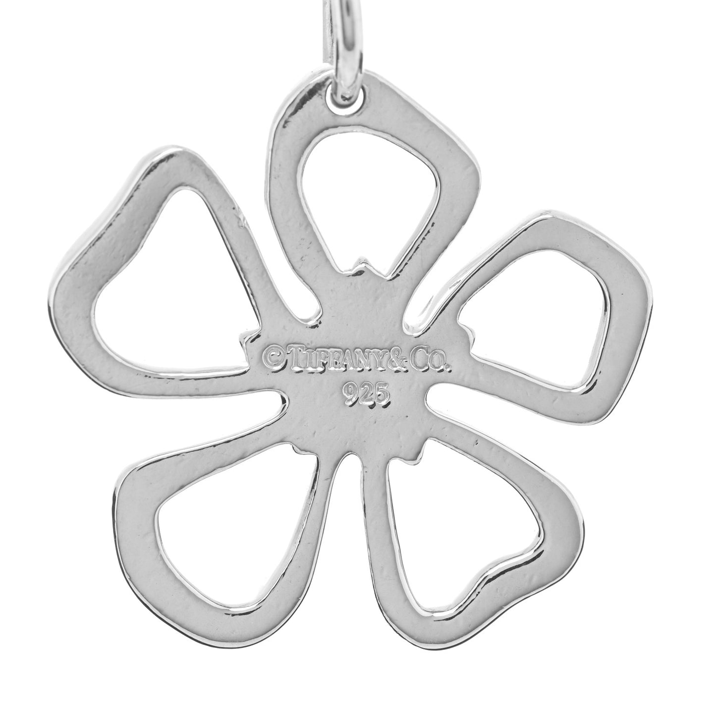 Sterling Silver Flower Charm Bracelet