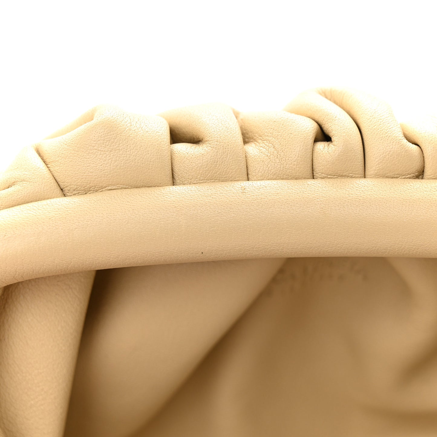 Butter Calfskin The Mini Pouch Porridge