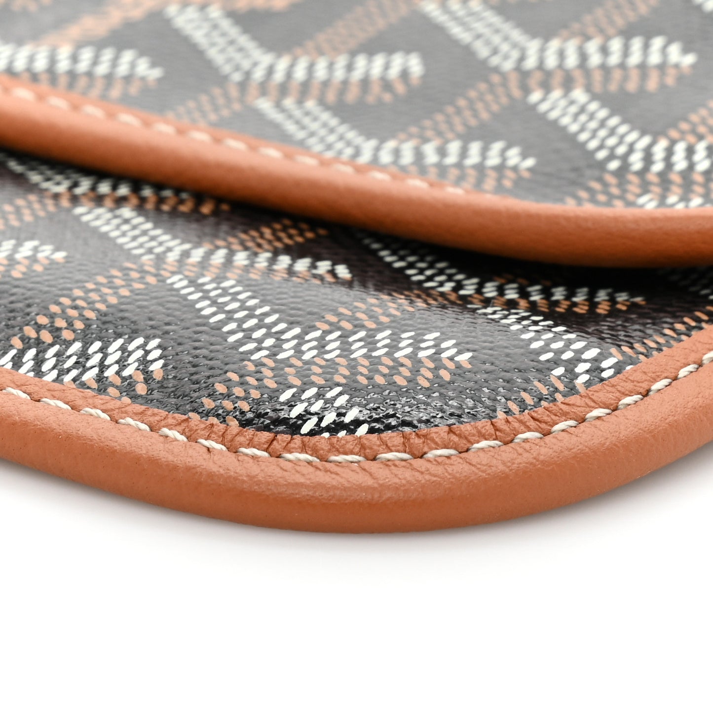 Goyardine Pouch Black Gold