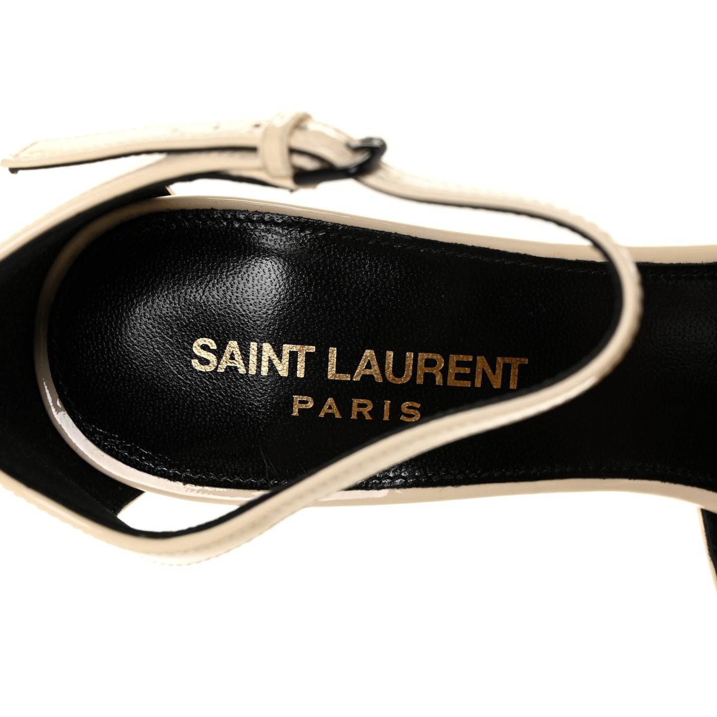 Patent Anja 85 Ankle Strap Pointed Pumps 36 Coquille
