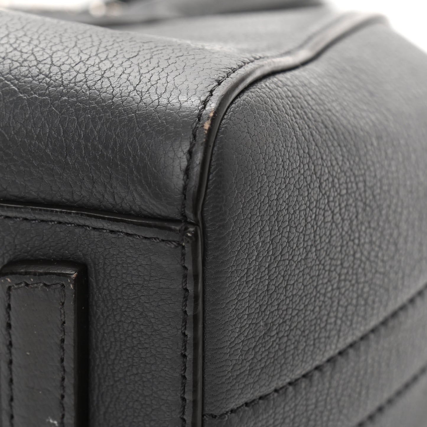 Calfskin Mini Antigona Storm Grey