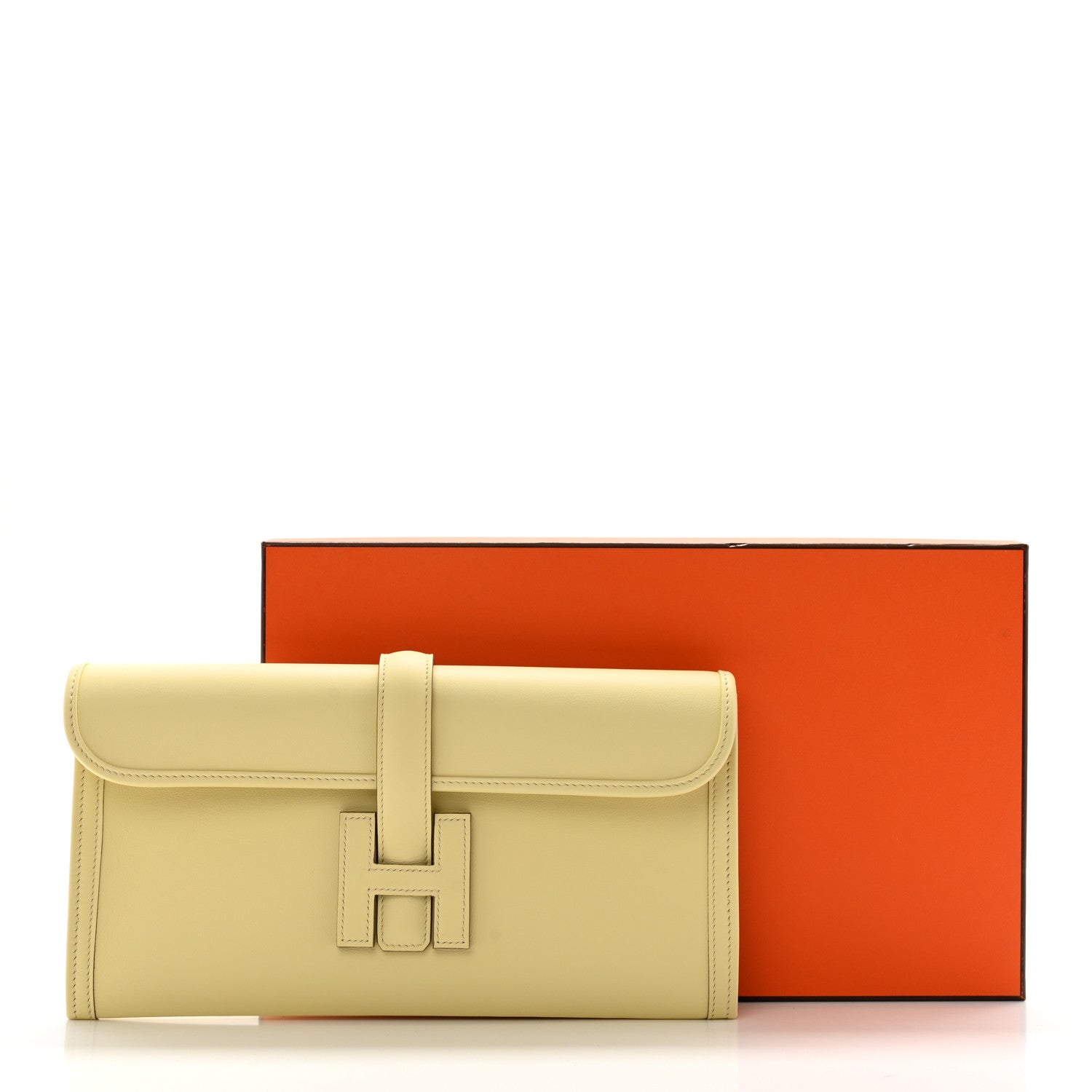 Hermes Swift Jige Elan 29 Clutch Jaune Milton 9 of 9