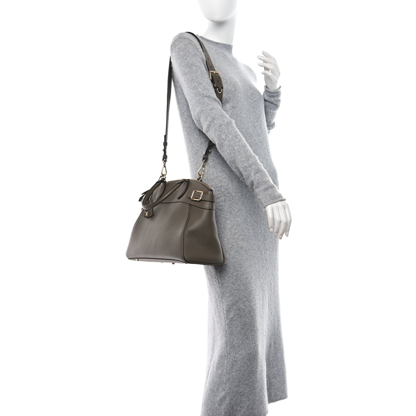 Taurillon Calfskin Vendome MM Earth