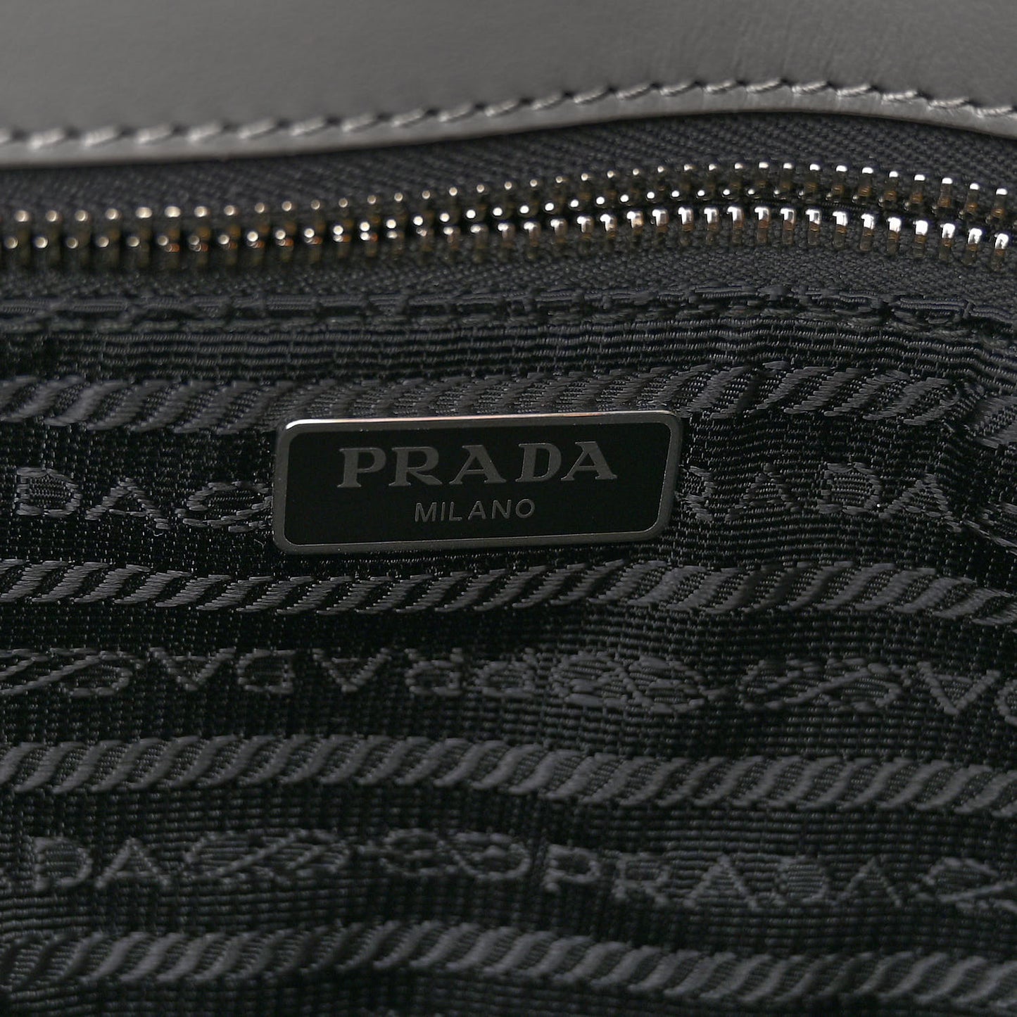 Saffiano Vernice Flap Chain Crossbody Bag Marmo