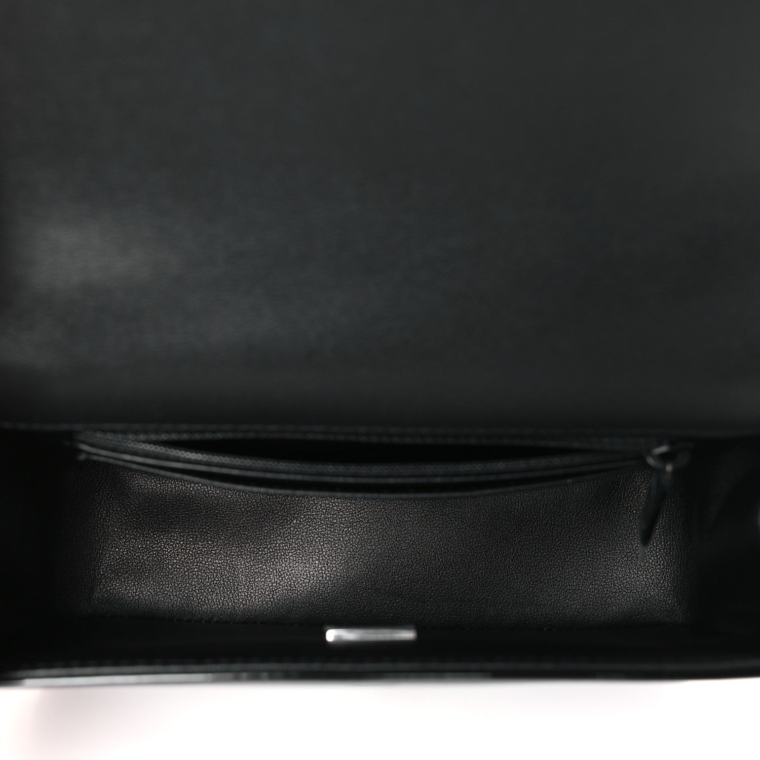Chanel Patent Calfskin Small Camellia Flap Black 5 of 9