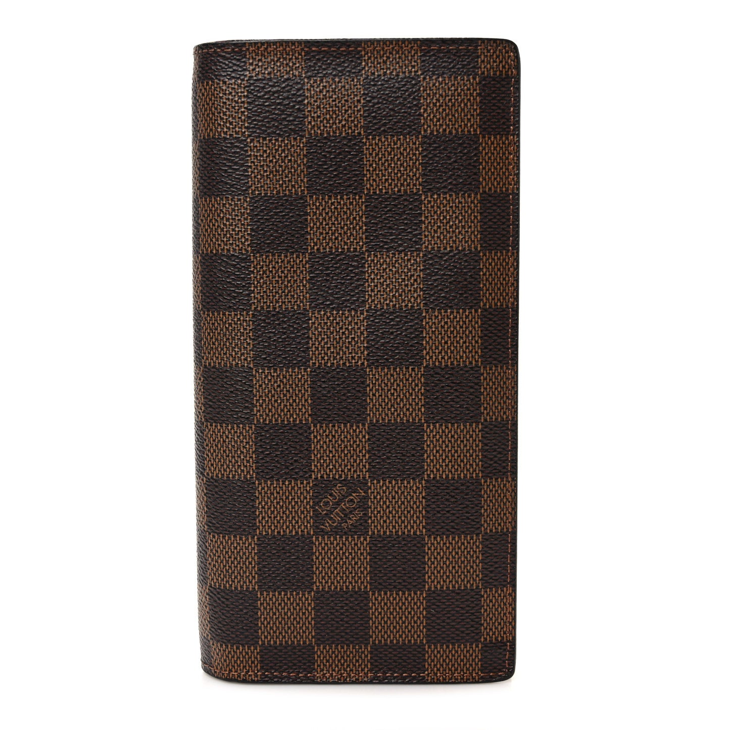 Damier Ebene Portefeuille Brazza Wallet