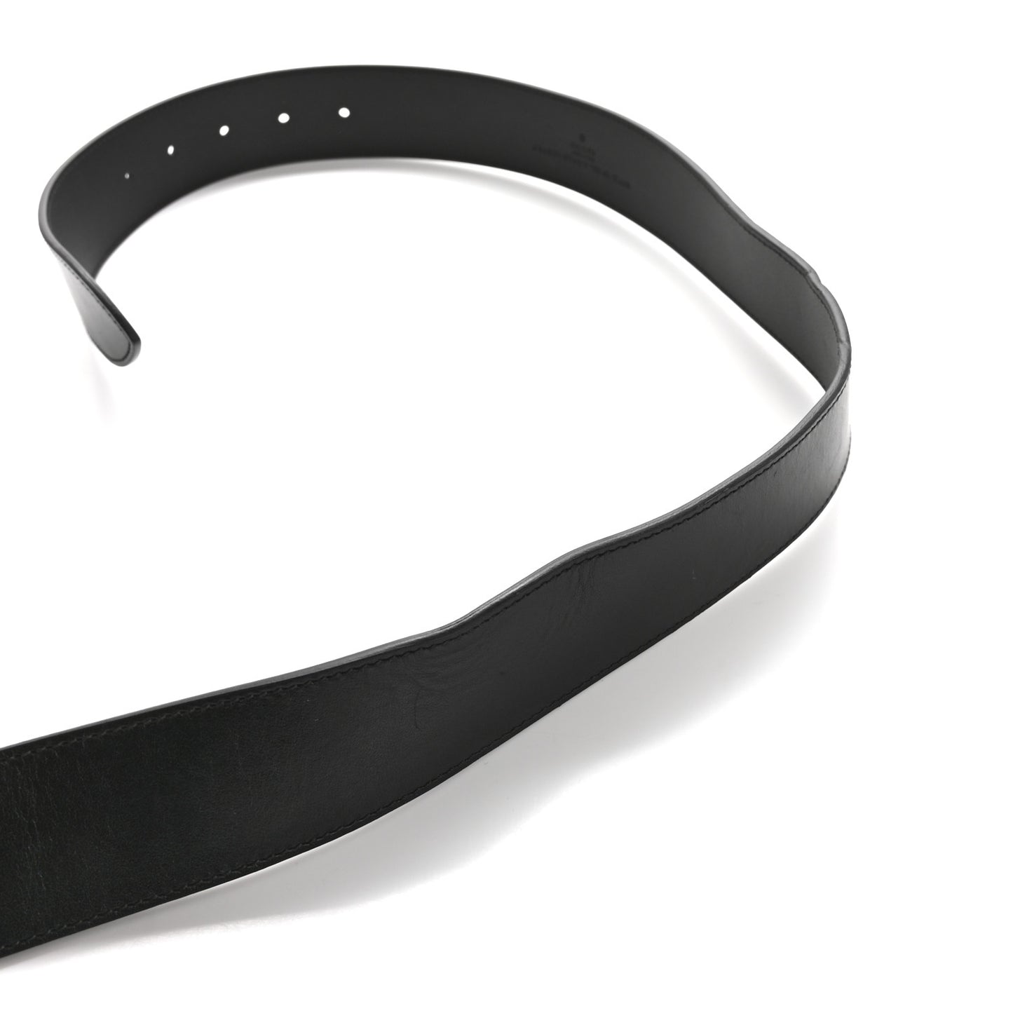 Textured Calfskin Double G 40mm Belt 100 40 Black
