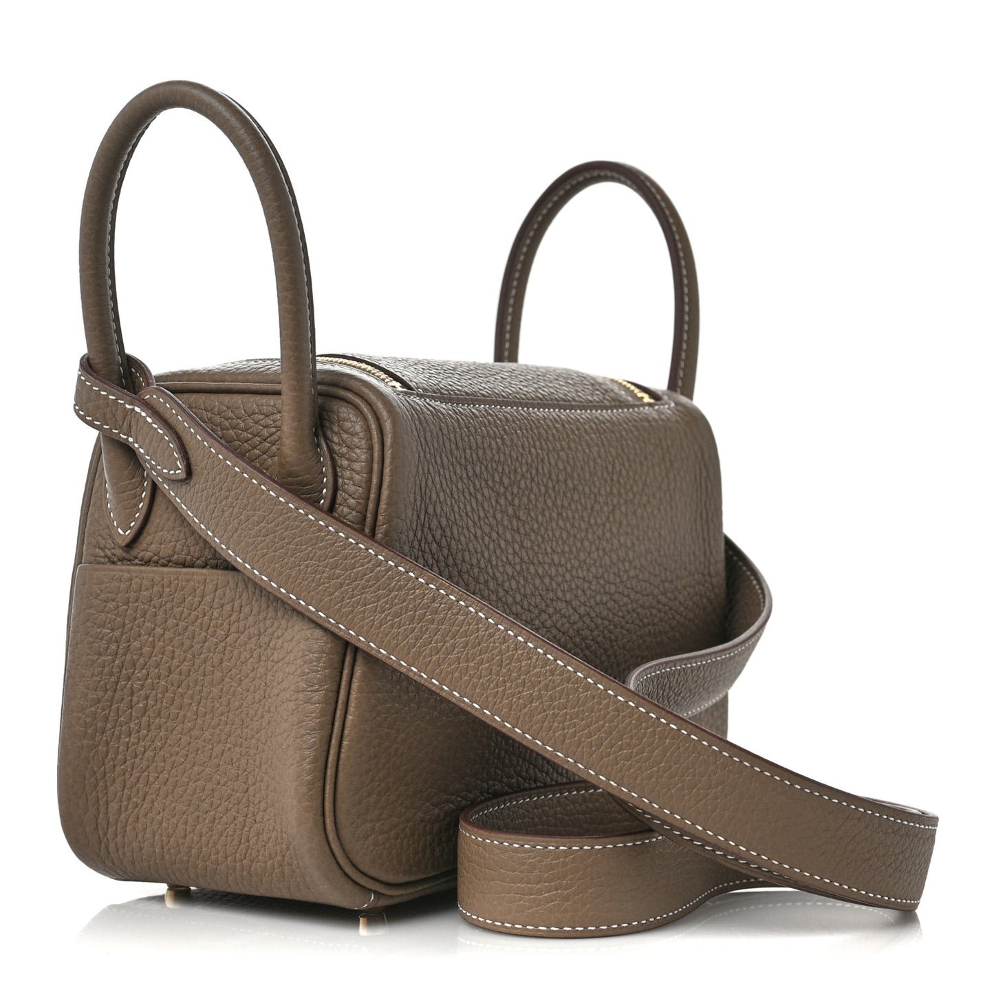 Taurillon Clemence Mini Lindy 20 Etoupe