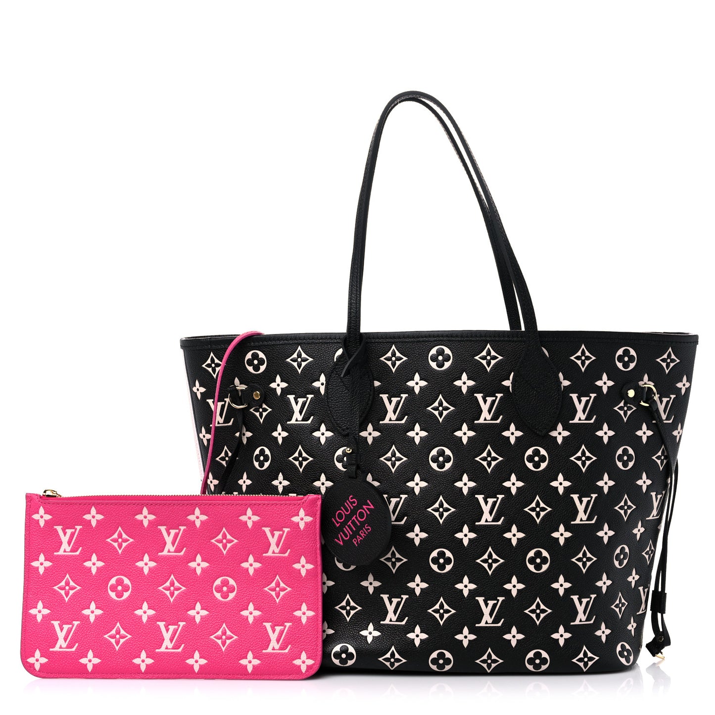 Empreinte Spring In The City Neverfull MM Black White Pink
