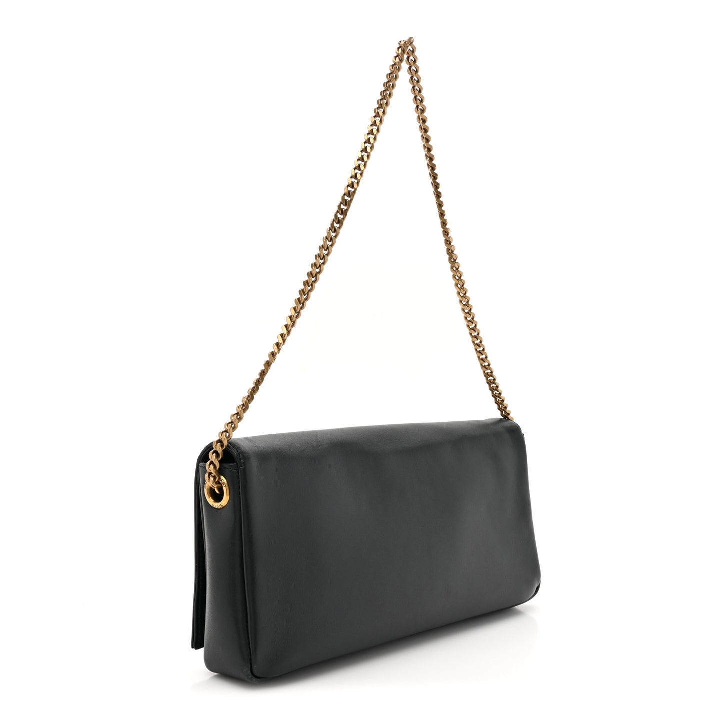 Lambskin Monogram Tassel Kate 99 Dark Leaf