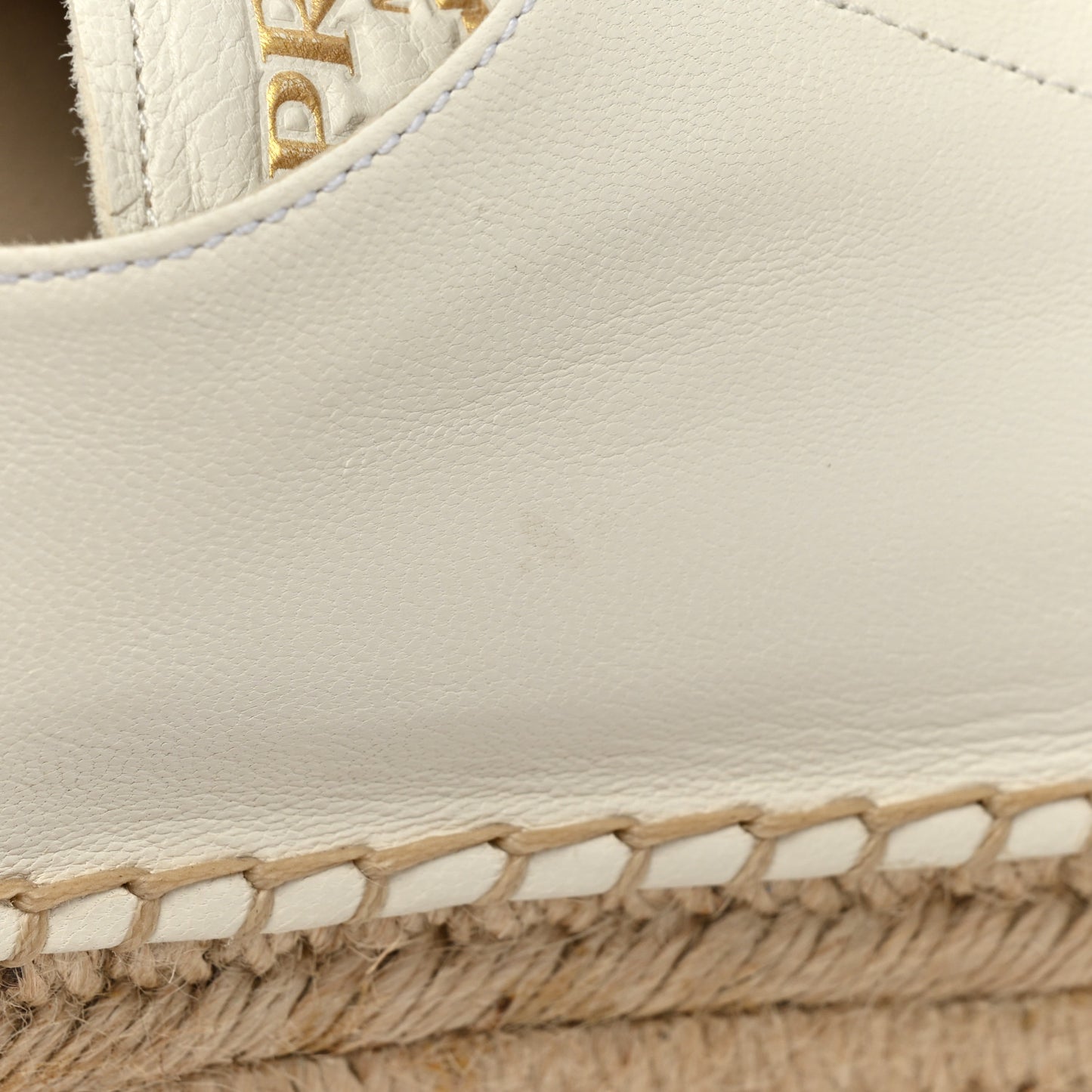 Calfskin Logo Espadrilles 40.5