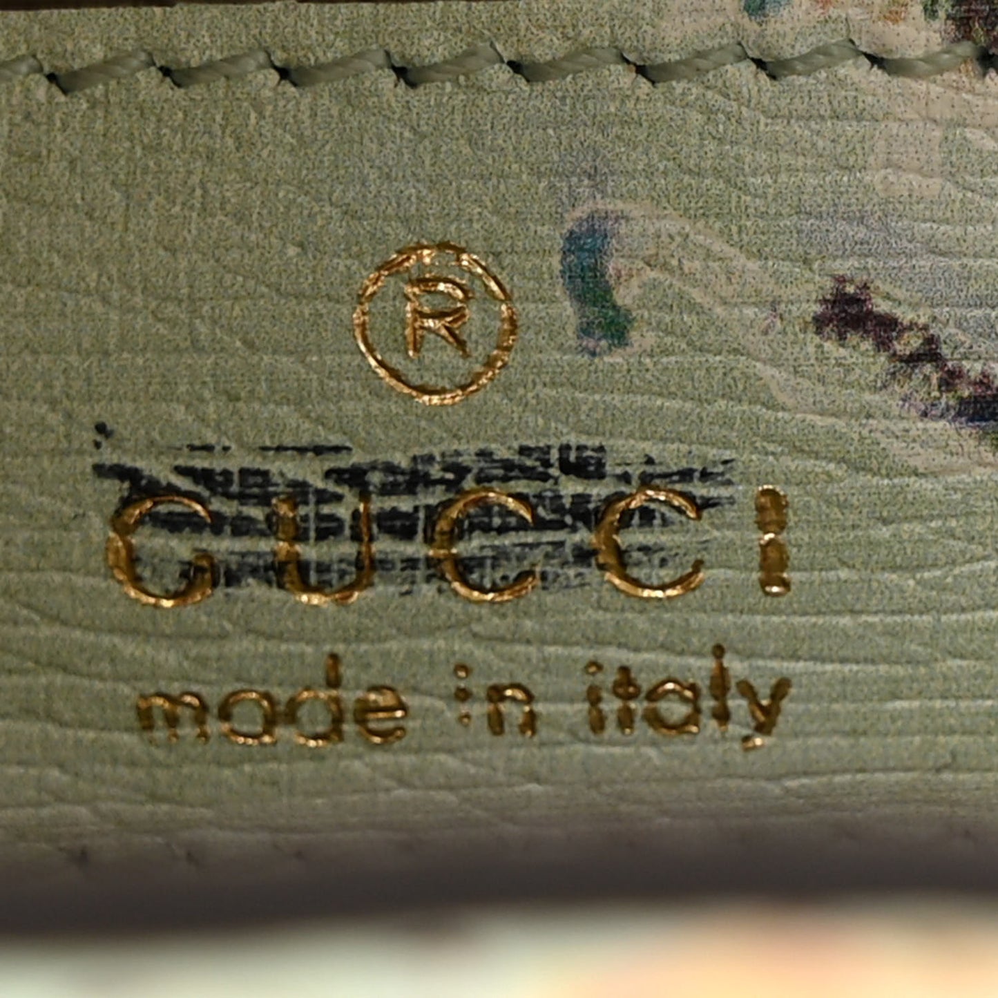 New Shangai Calfskin Soave Amore Printed Small Jackie 1961 Hobo Mint Green