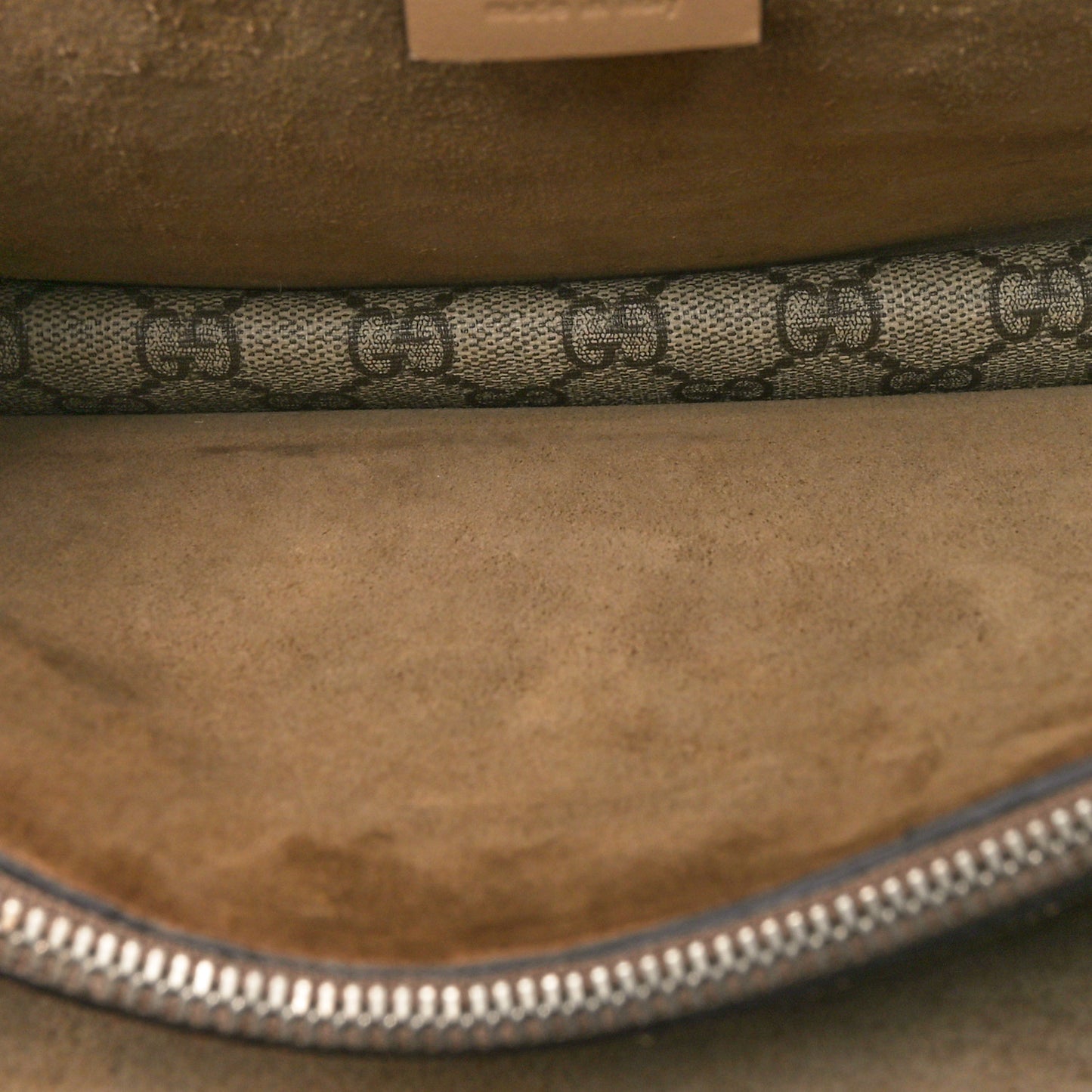 GG Supreme Monogram Medium Dionysus Shoulder Bag Taupe