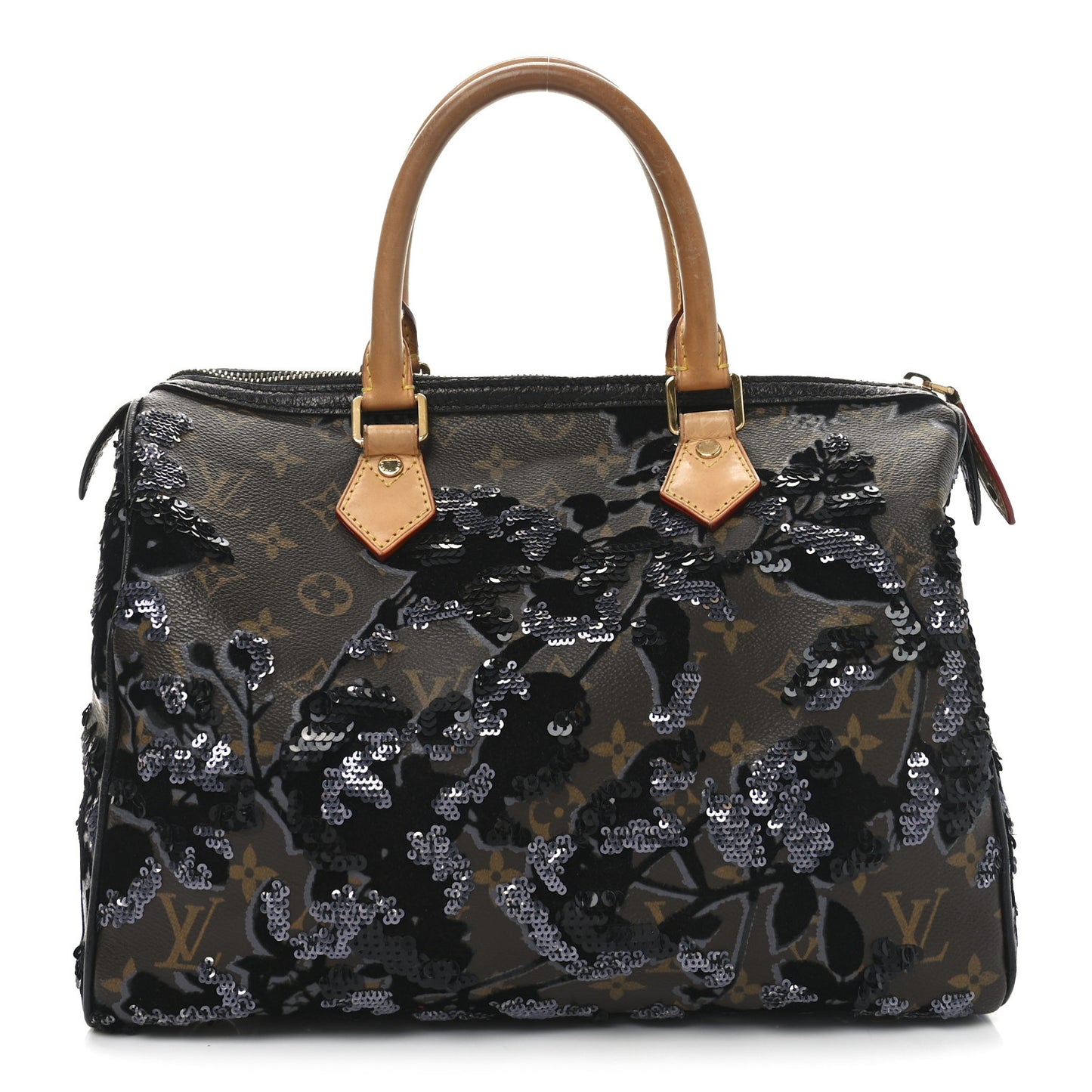 Monogram Fleur De Jais Sequins Speedy 30
