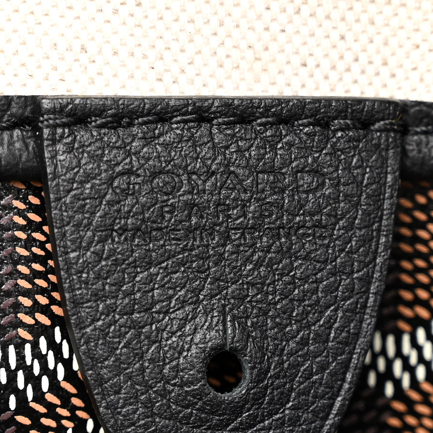 Goyardine Artois PM Black