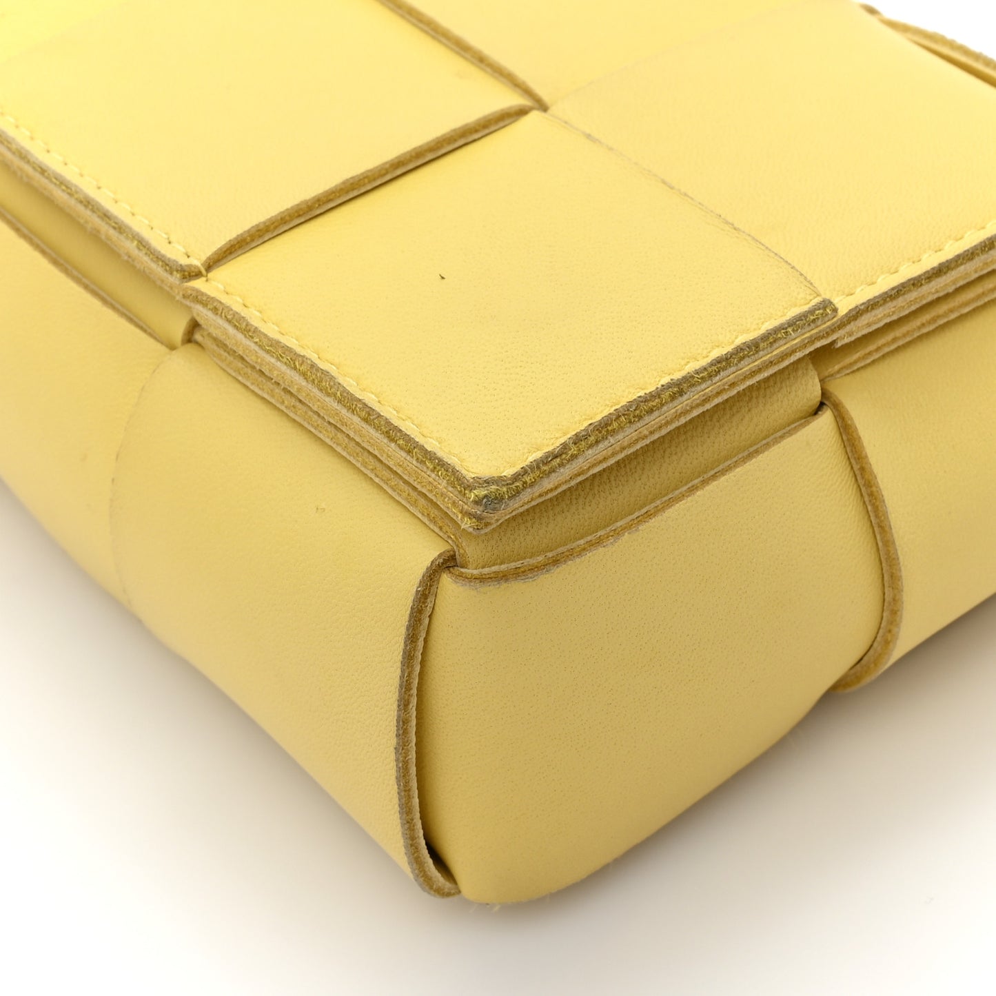 Nappa Maxi Intreccio The Belt Cassette Bag Butter