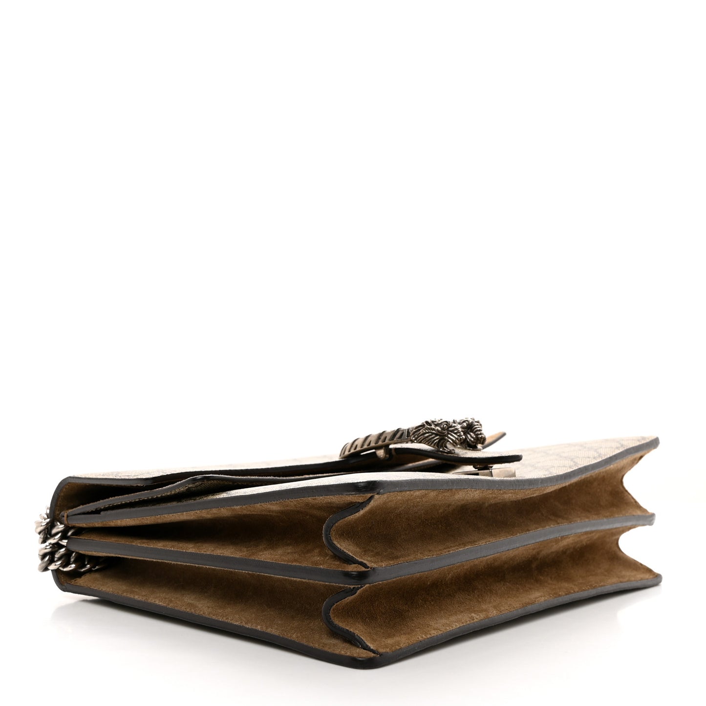 GG Supreme Monogram Medium Dionysus Shoulder Bag Taupe
