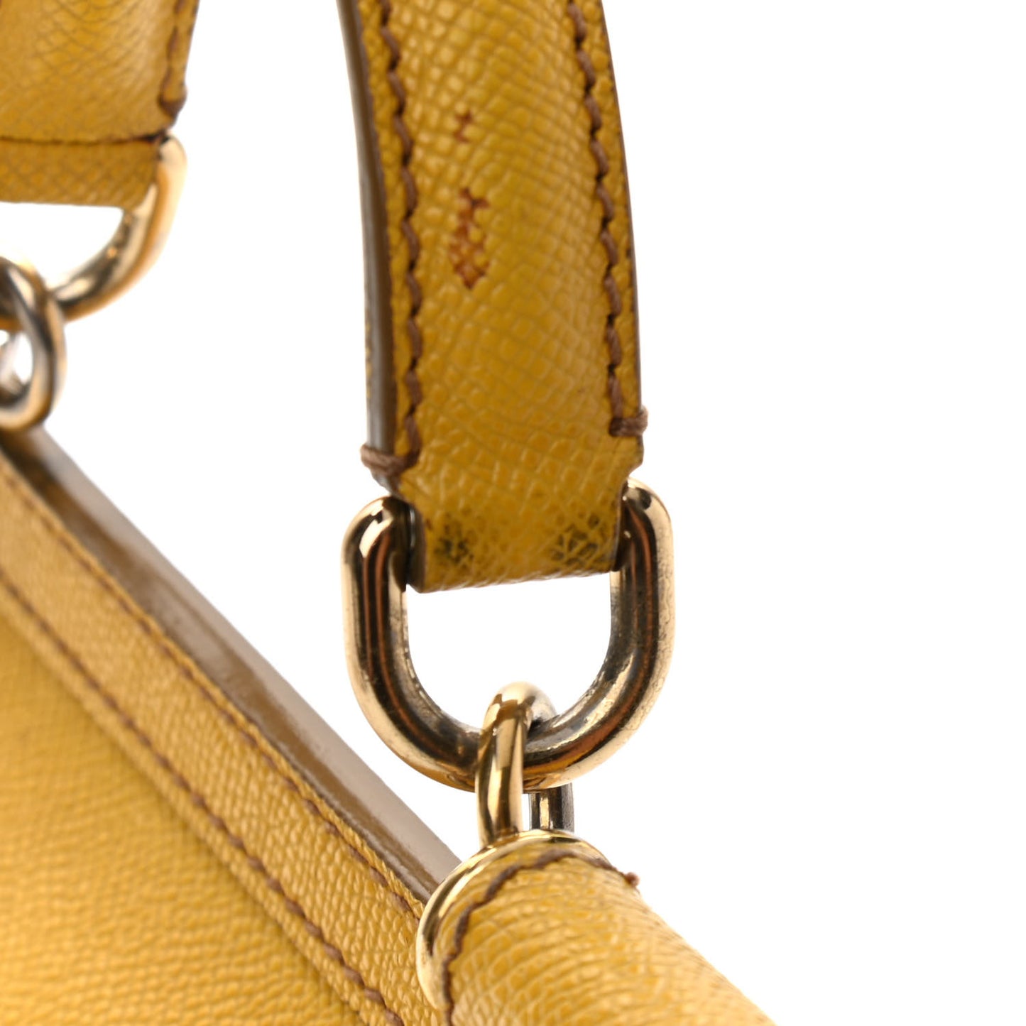 Dauphine Medium Miss Sicily Satchel Yellow
