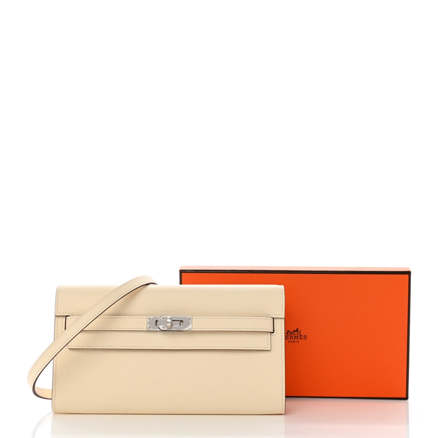 Epsom Verso Kelly Wallet To Go Nata Jaune Poussin