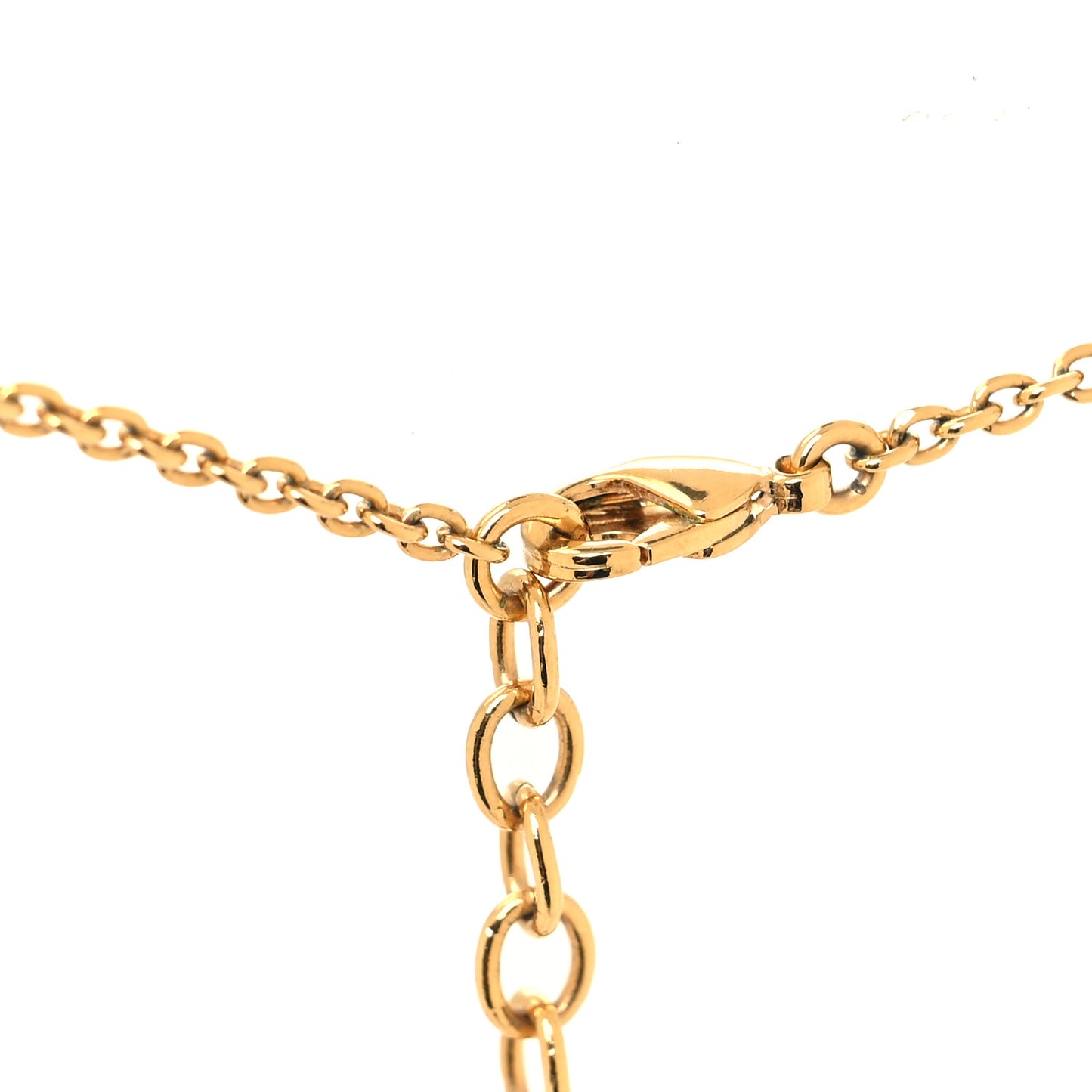 Essential V Necklace Gold