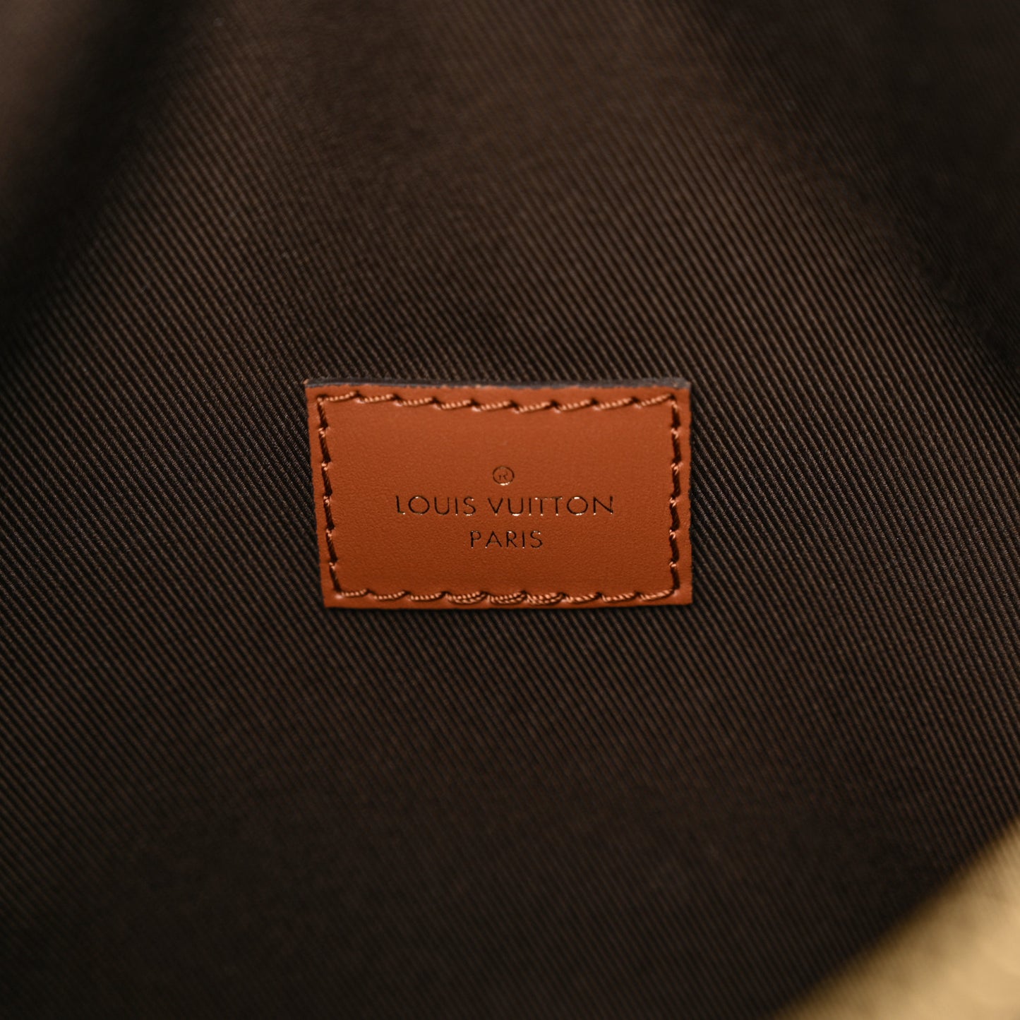 Reverse Monogram Loop Hobo