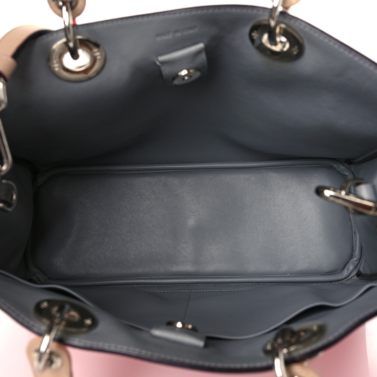 Smooth Calfskin Medium Tri-Color Diorissimo Multicolor