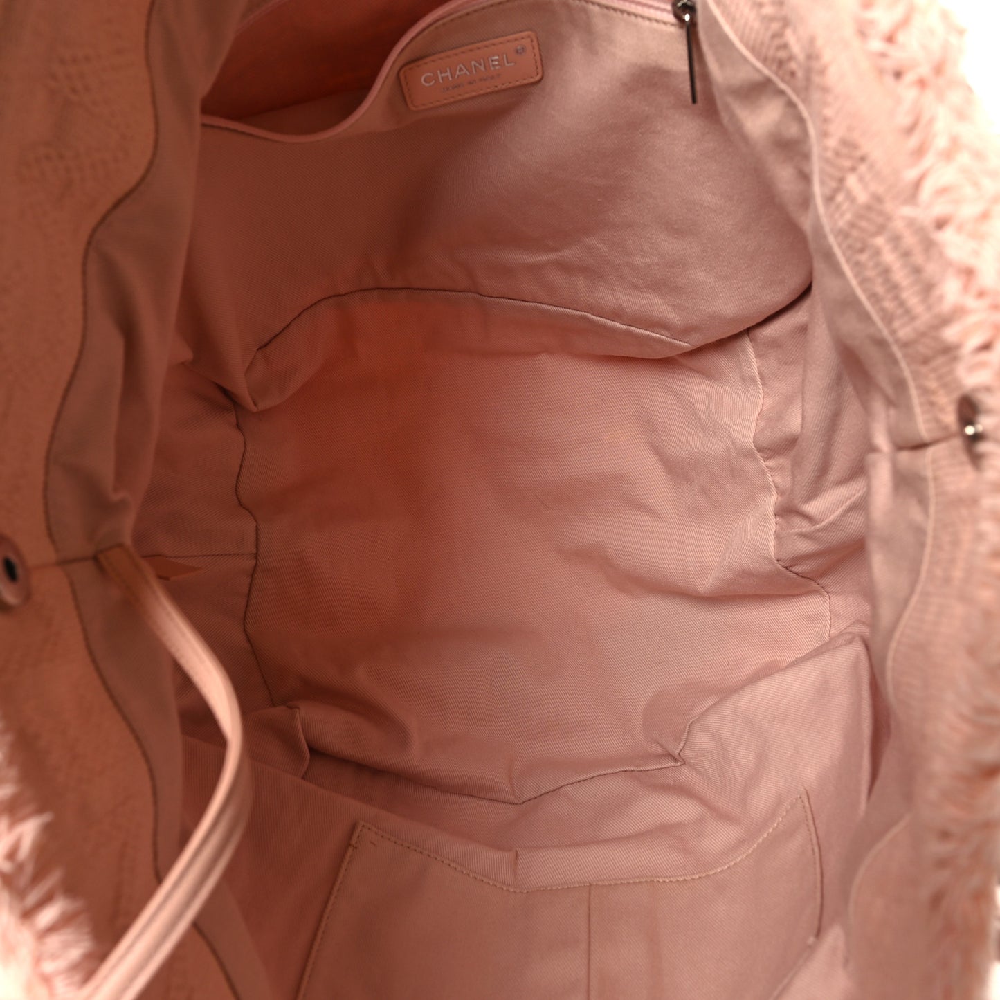 Canvas Small Double Face Tote Light Pink