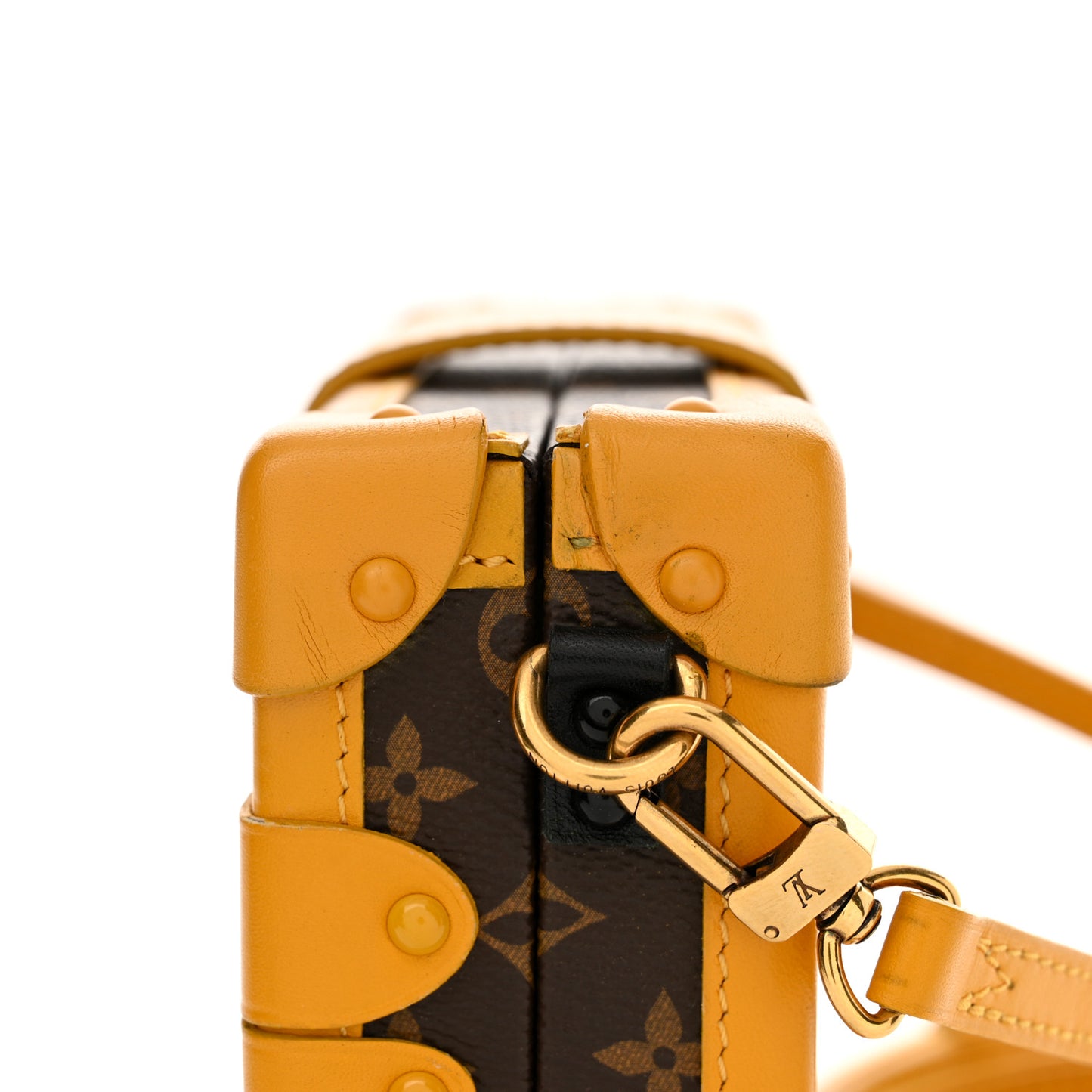 Monogram Petite Malle Brown Yellow