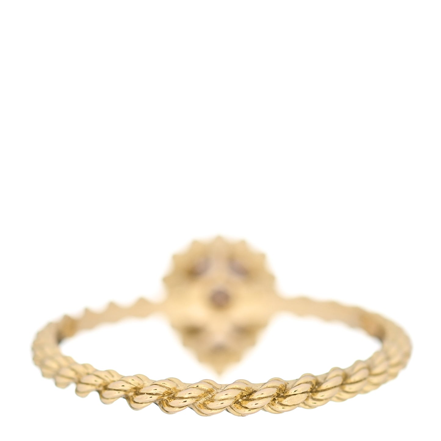 18K Yellow Gold Diamond XS Serpent Boheme Ring 56 7.5