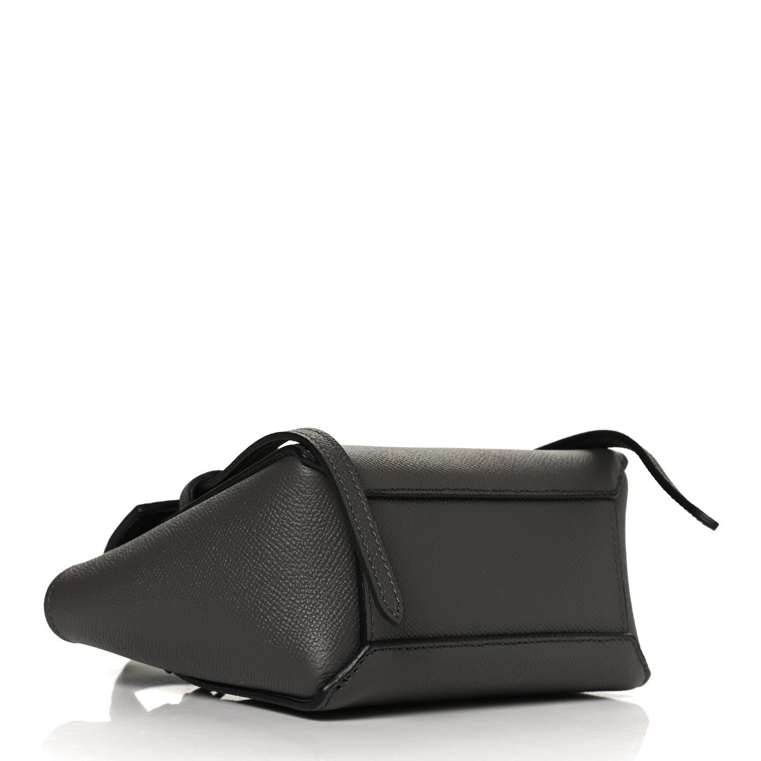 Celine Grained Calfskin Pico Belt Bag Grey 4 of 10