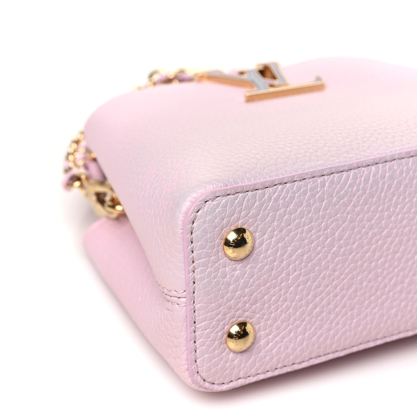 Taurillon LV Ski Capucines Mini Pearly Lilac