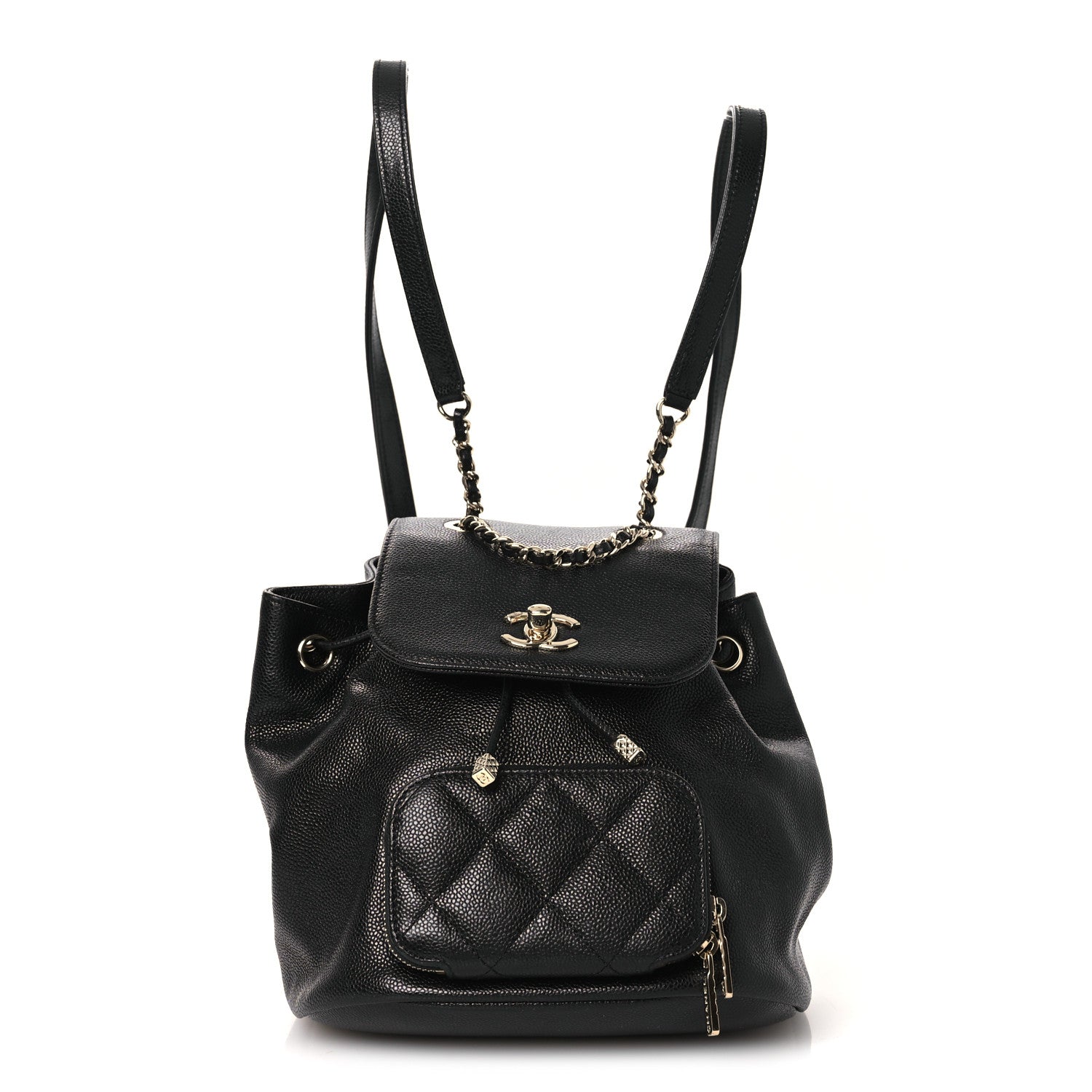 chanel business affinity backpack mini Chanel Mini Business Affinity Caviar Backpack