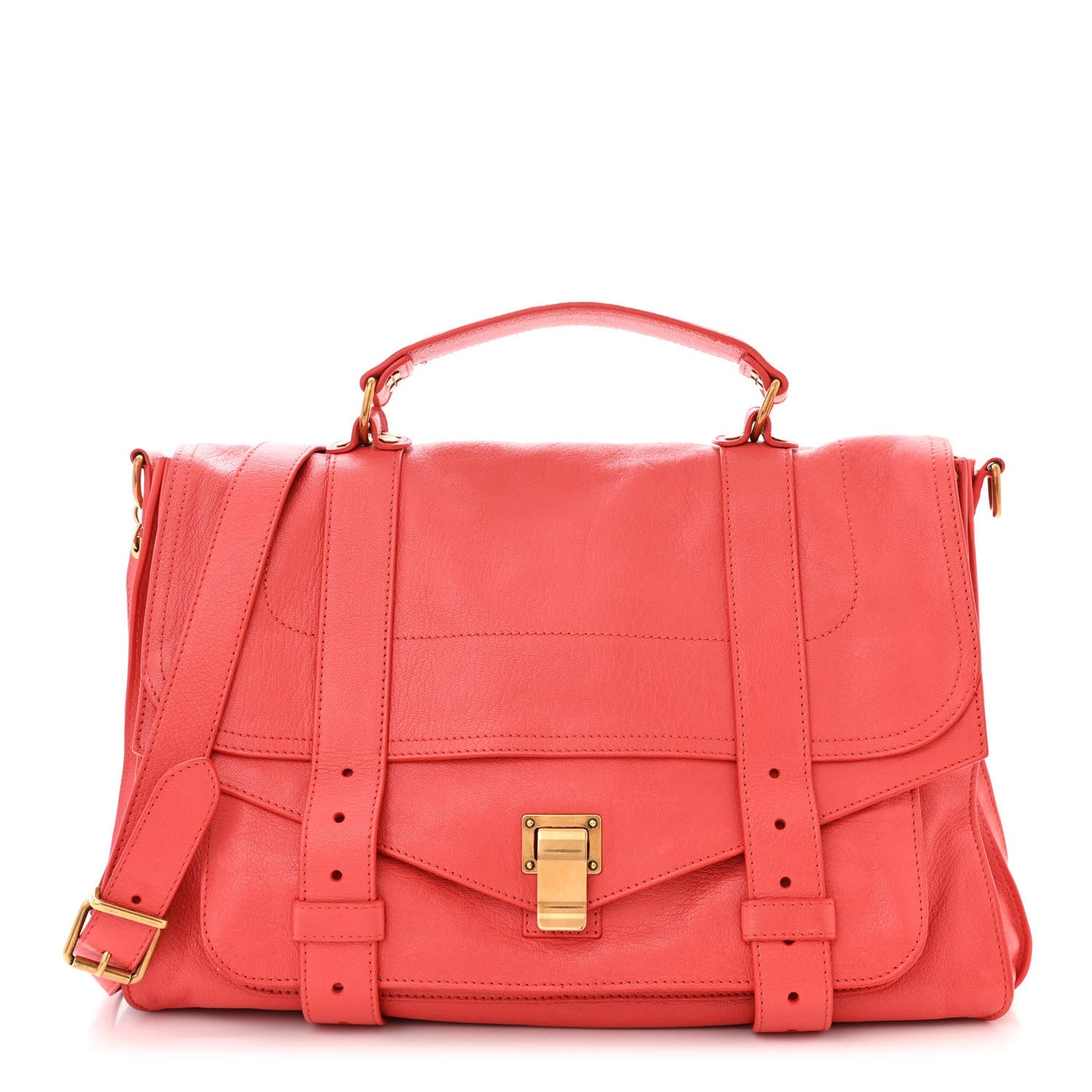 Lambskin Large PS1 Satchel Paprika