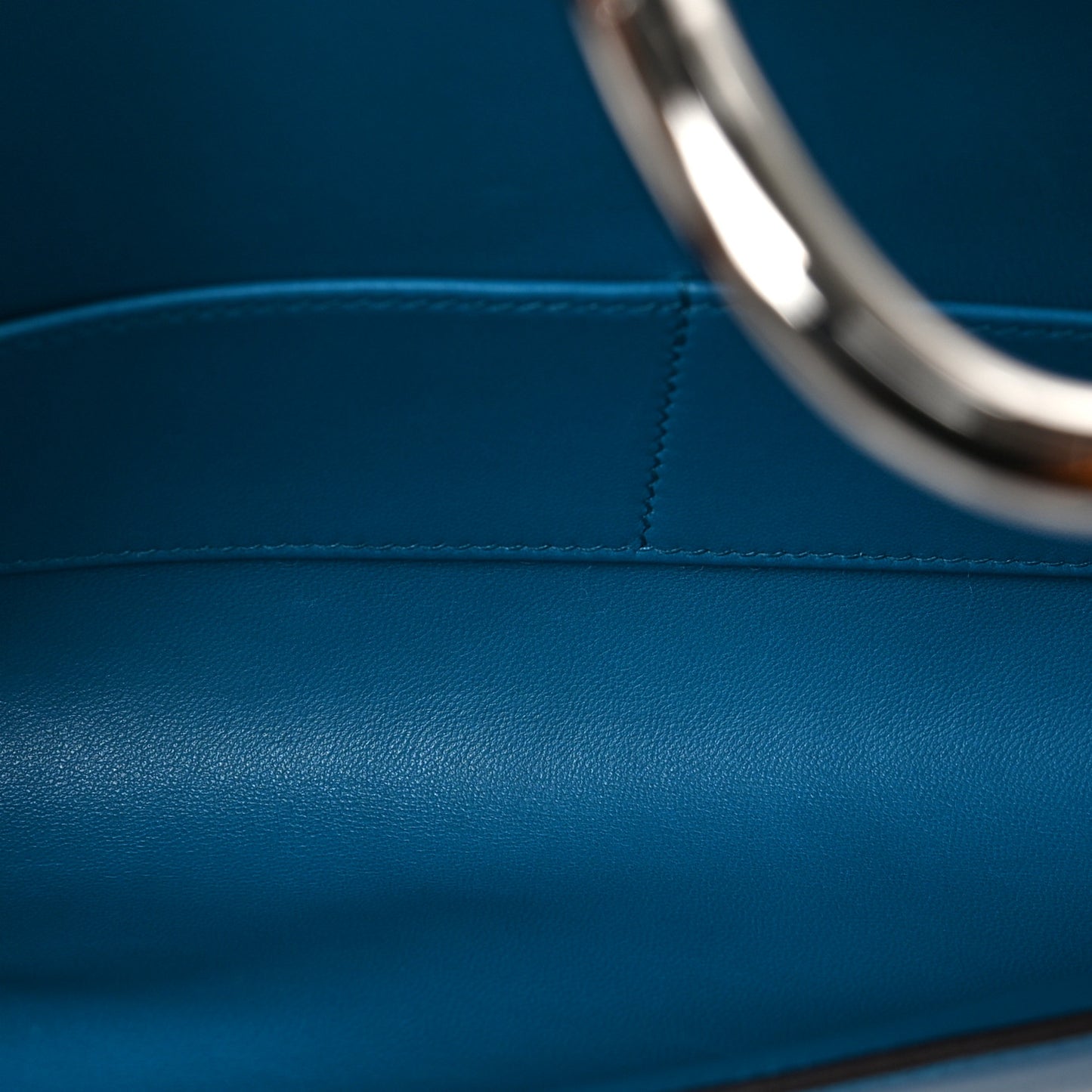 Tadelakt Egee Clutch Bleu Izmir