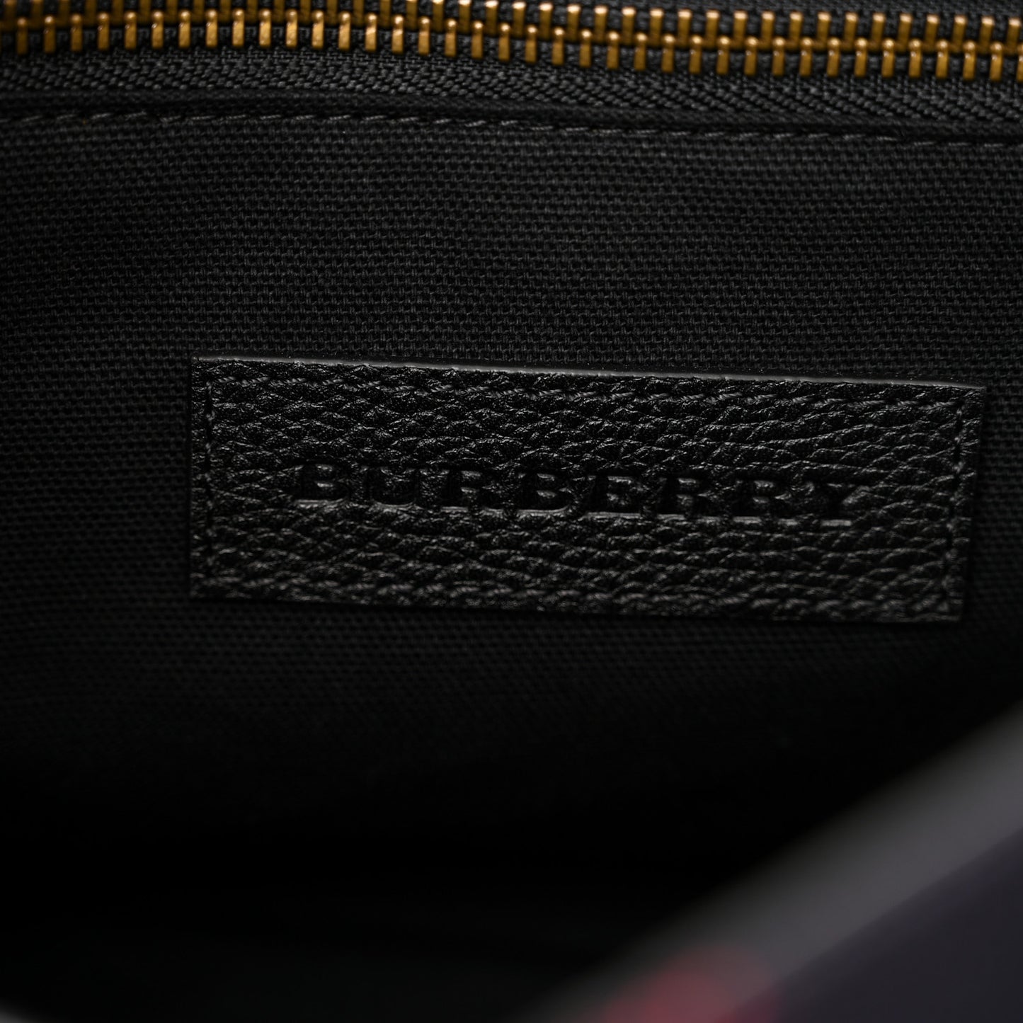 Canvas Mega Check Large Baildon Messenger Bag Navy