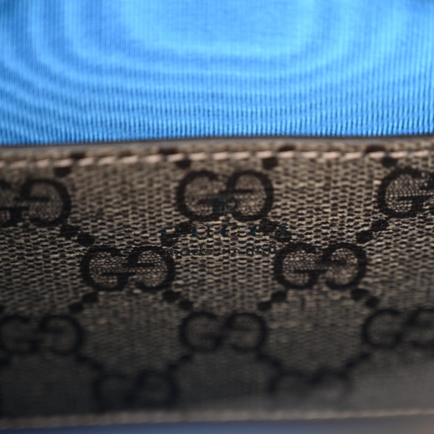 Gucci GG Supreme Monogram Exquisite Mini Vertical Tote Beige Ebony Blue Crop Live Red 6 of 11