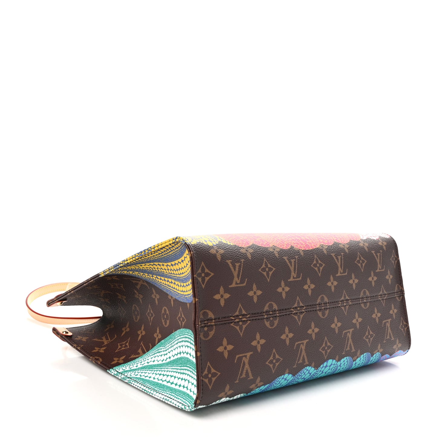 LV X YK Monogram Pumpkin Onthego MM Multicolor