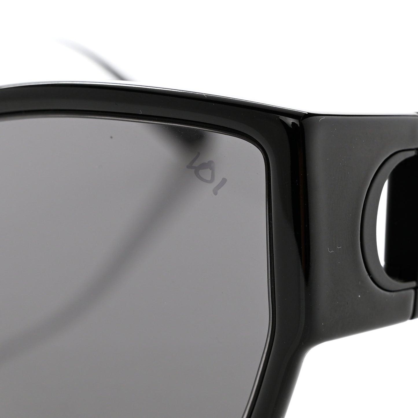 Rectangular 30 Montaigne 1 S2U Sunglasses Black
