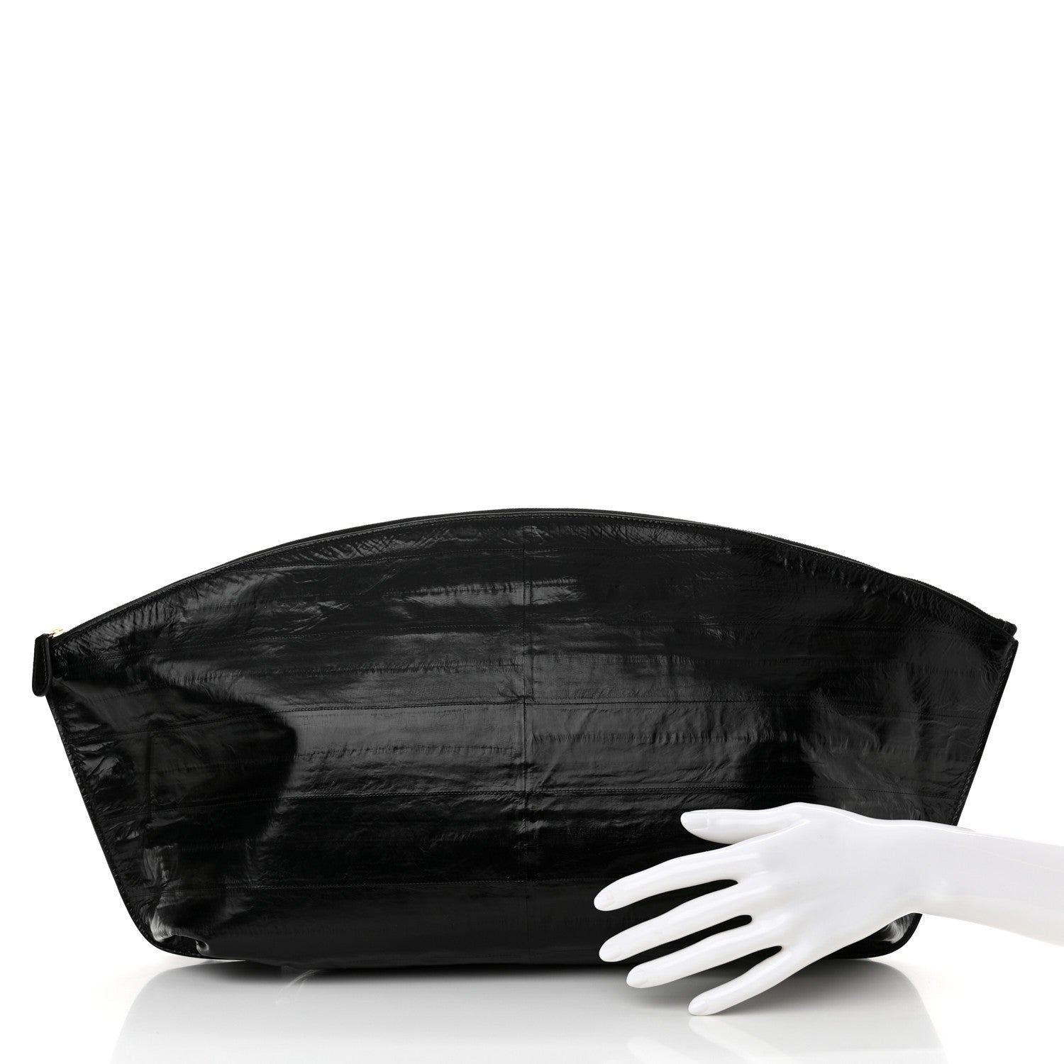 The Row Calfskin Eel Embossed XL Dante Clutch 2 of 8